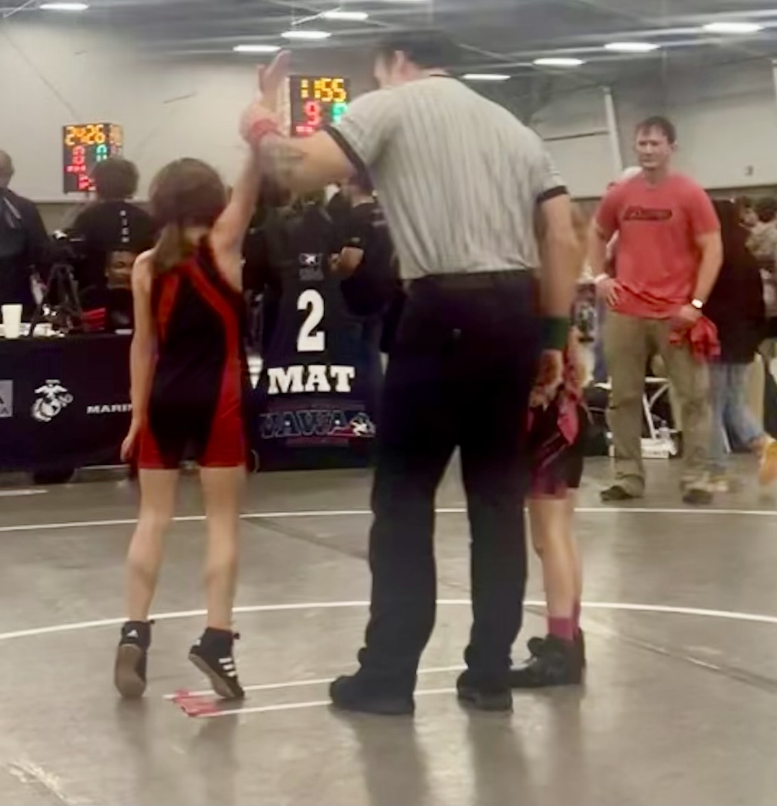 Women's Wrestling Tournament competitors